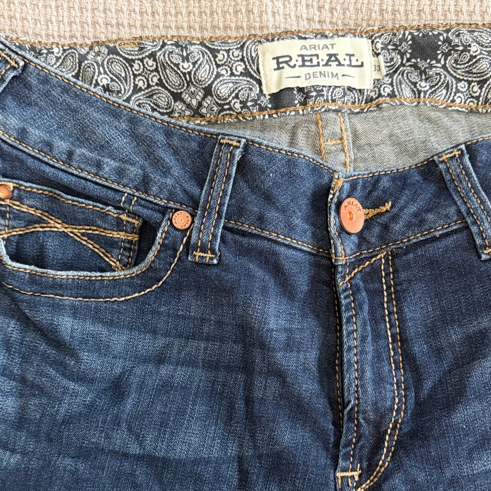 Ariat Men's Dark Blue Jeans